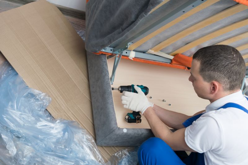 Setting up a new sofa